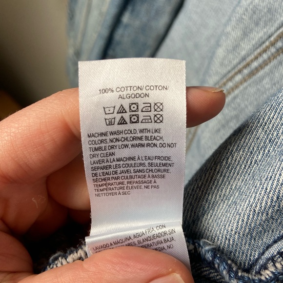 Oversized Boyfriend Trucker Jean Jacket from Lucky Brand - Picture 4 of 7